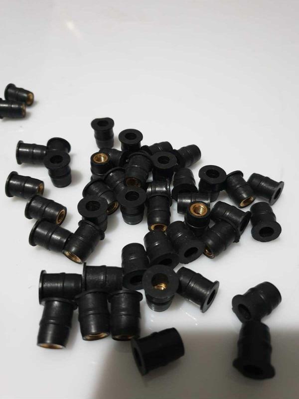 Motosiklet Siperlik Ön Cam Somunu ( M6 ) (20 Adet) 6x11x13mm - Image 1