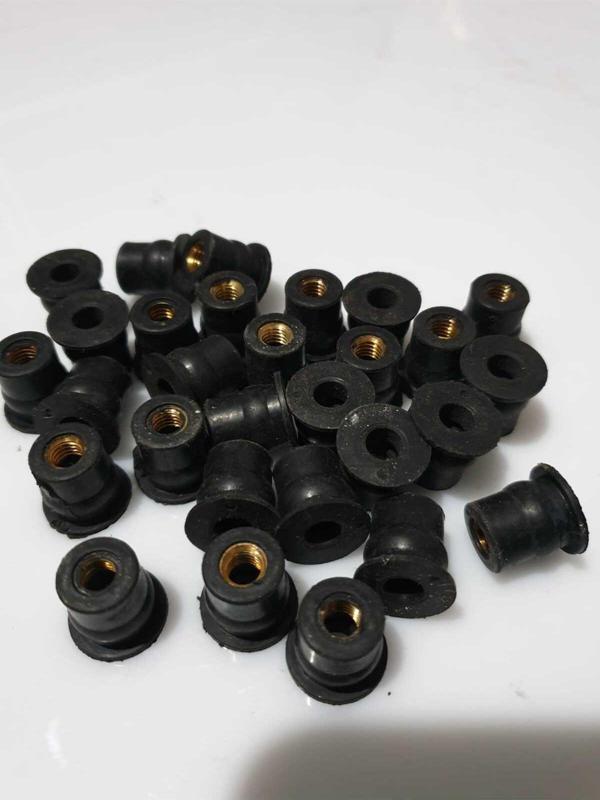 Motosiklet Siperlik Ön Cam Somunu ( M6 ) (25 Adet) 6x13x15mm - Image 1