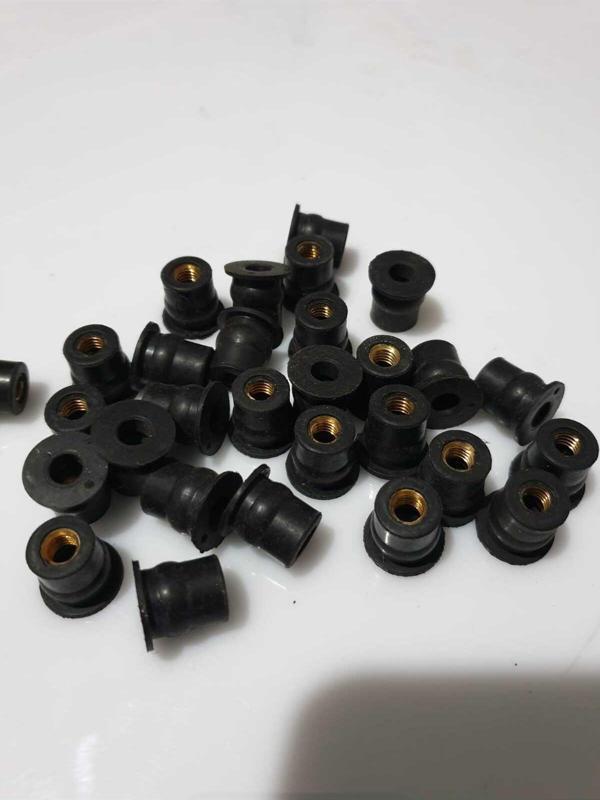 Motosiklet Siperlik Ön Cam Somunu ( M6 ) (9 Adet) 6x13x15mm - Image 1