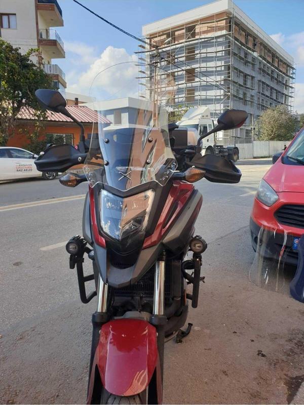 Honda Nc 700 750 X Siperlik Ön Cam 2016 2020 Model 59cm Şeffaf Renkli 4mm UZUN CAM - Image 1