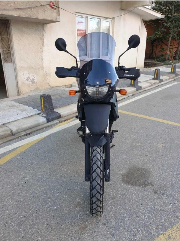 Bmw F650 GS Siperlik Ön Cam ( 3 Delikli ) 1999 2003 Model 58cm açıkfüme Renkli 4mm - Image 1