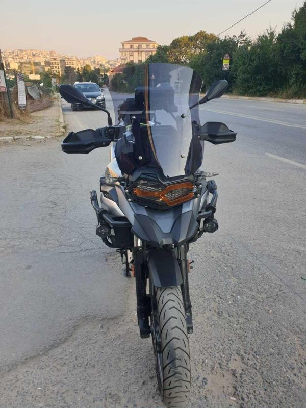 Bmw F750 GS Siperlik Ön Cam 2018-2023 Model 48cm Açıkfüme Renkli 4mm - Image 1