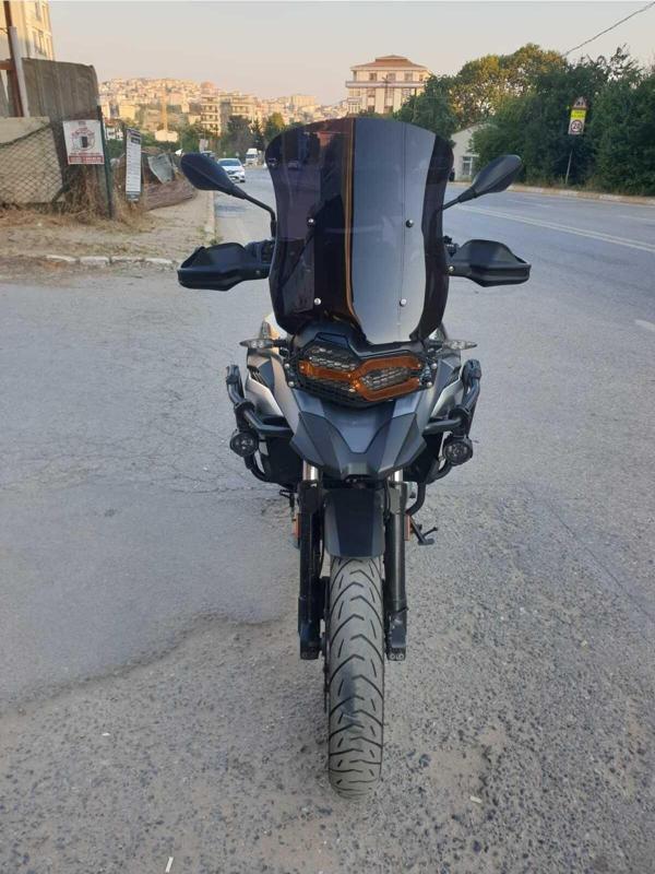Bmw F750 GS Siperlik Ön Cam 2018-2023 Model 48cm Siyah Renkli 4mm - Image 1