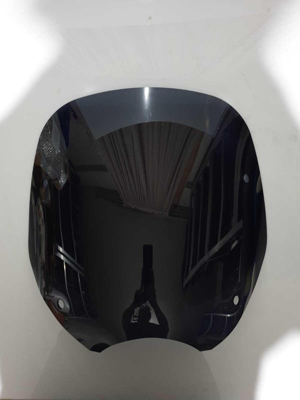 Bmw R 1200 C Siperlik Ön Cam 1997 2004 Model 48cm Siyah Renkli 4mm - Image 1