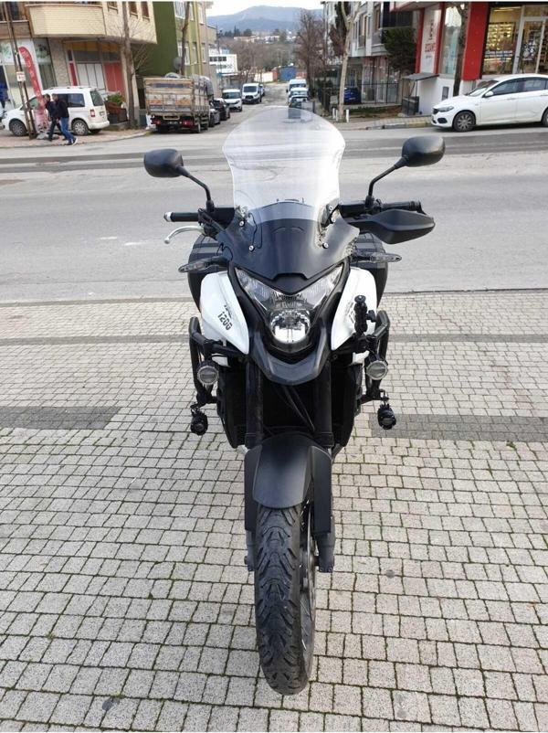 Honda VFR 1200 Siperlik Ön Cam 2023 2024 Model 58cm Şeffaf Renkli 4mm - Image 1