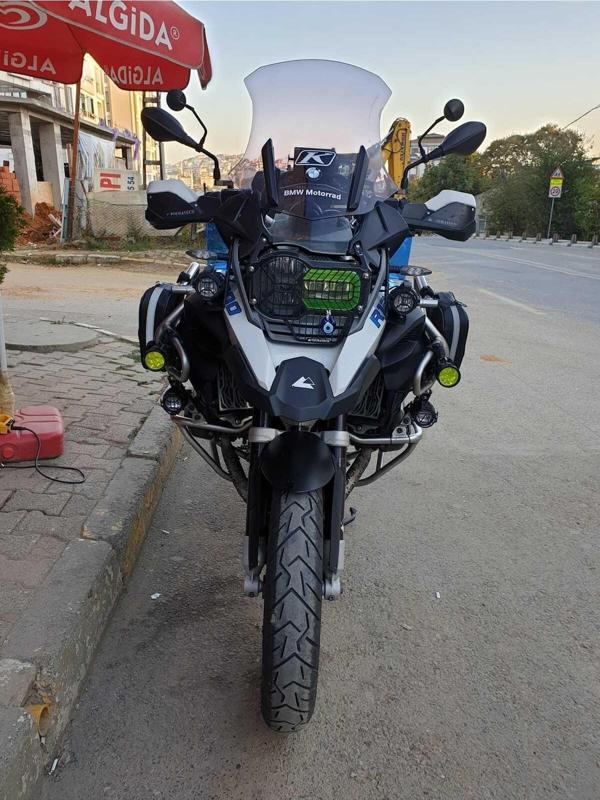 Bmw R1200 1250 GS 2013 2024 Model Yan Deflektör Rüzgarlık Mavi Renkli Çift - Image 1