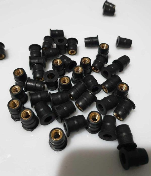Motosiklet Siperlik Ön Cam Somunu ( M5 ) (20 Adet) 5x10x13mm - Image 1