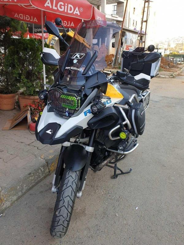 Bmw R1200 1250 GS 2013 2024 Model Yan Deflektör Rüzgarlık Turuncu Sarı Renkli Çift - Image 1