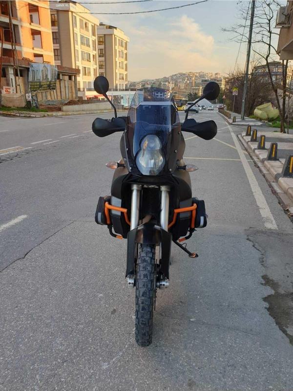KTM 990 Yuki Adventure Siperlik Ön Cam 2015 2018 Model 52cm Açıkfüme Renkli 4mm - Image 1