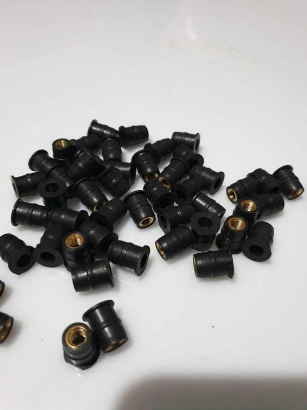 Motosiklet Siperlik Ön Cam Somunu ( M5 ) (6 Adet) 5x10x13mm - Image 1