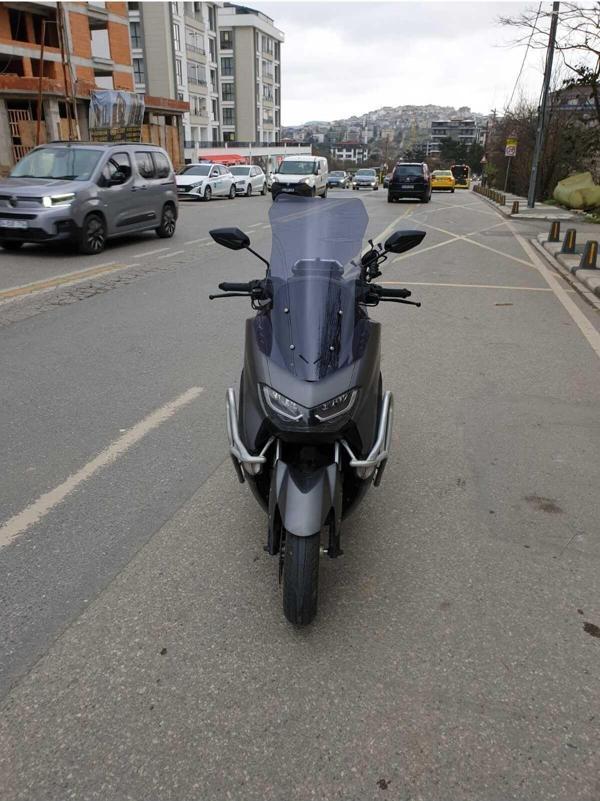 Falcon Cmax 155 Siperlik Ön Cam 2023 2024 Model 65cm Açıkfüme Renkli 4mm ORTA BOYLU CAM - Image 1
