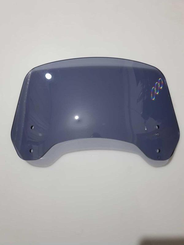 Rüzgar Saptırıcı Deflektör Camı 2 Delikli 3.5cm 32x15cm Açıkfüme Renkli (SADECE CAM GÖNDERİLİR) - Image 1