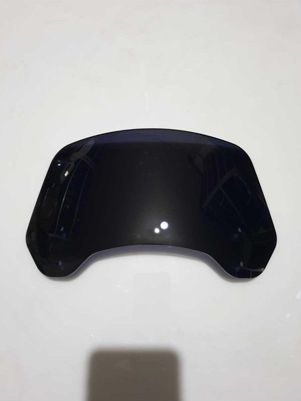 Rüzgar Saptırıcı Deflektör Camı 2 Delikli 3.5cm 32x18cm Siyah Renkli (SADECE CAM GÖNDERİLİR) - Image 1