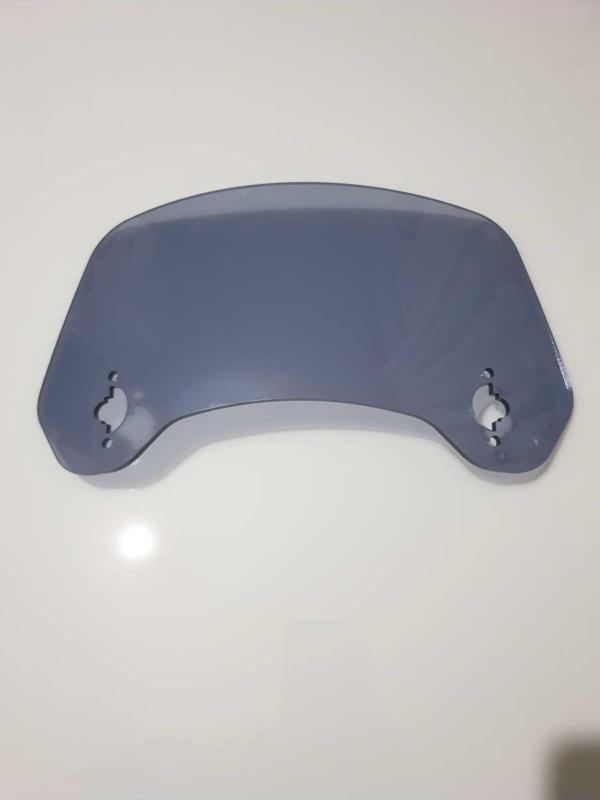 Rüzgar Saptırıcı Deflektör Camı 3 Delikli 33x15cm Tırtıklı Açıkfüme Renkli (SADECE CAM GÖNDERİLİR) - Image 1