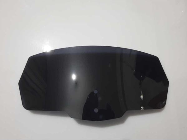 Rüzgar Saptırıcı Deflektör Camı Ortadan Aparatlı 30x12cm Siyah Renkli (SADECE CAM GÖNDERİLİR) - Image 1