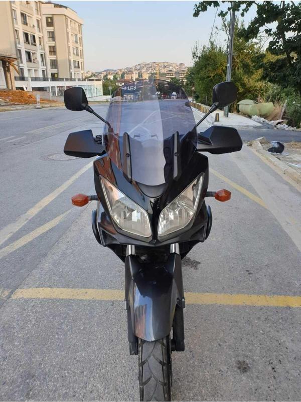Suzuki V-strom DL 650-1000 Siperlik Ön Cam 2004-2010 Model 45cm Açıkfüme Renkli 4mm - Image 1