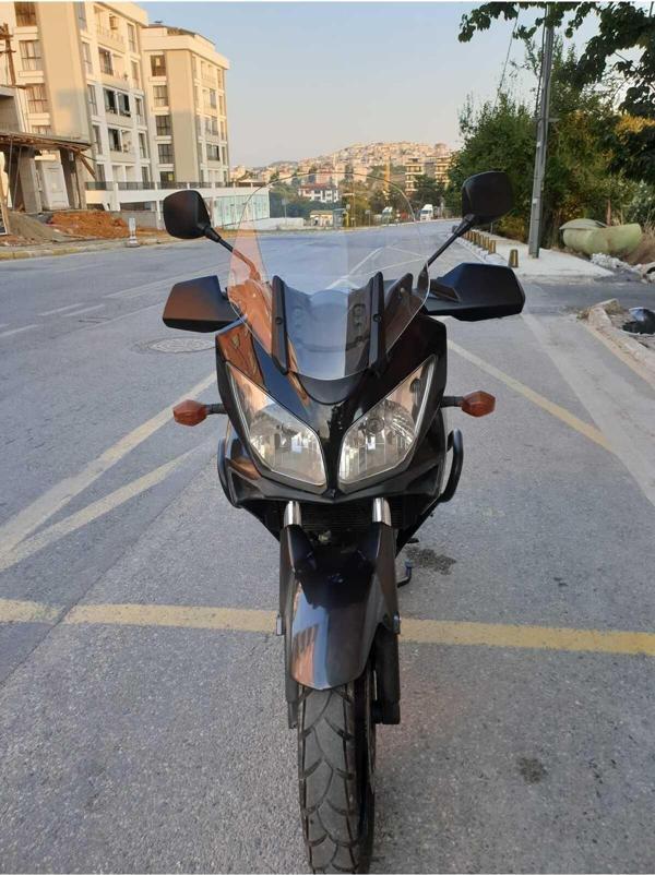 Suzuki V-strom DL 650-1000 Siperlik Ön Cam 2004-2010 Model 45cm Şeffaf Renkli 4mm - Image 1