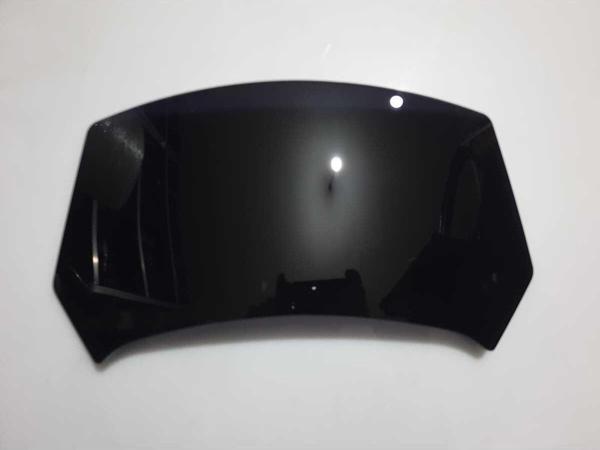 Rüzgar Saptırıcı Deflektör Camı 1 Delikli 35x12cm Siyah Renkli (SADECE CAM GÖNDERİLİR) - Image 1