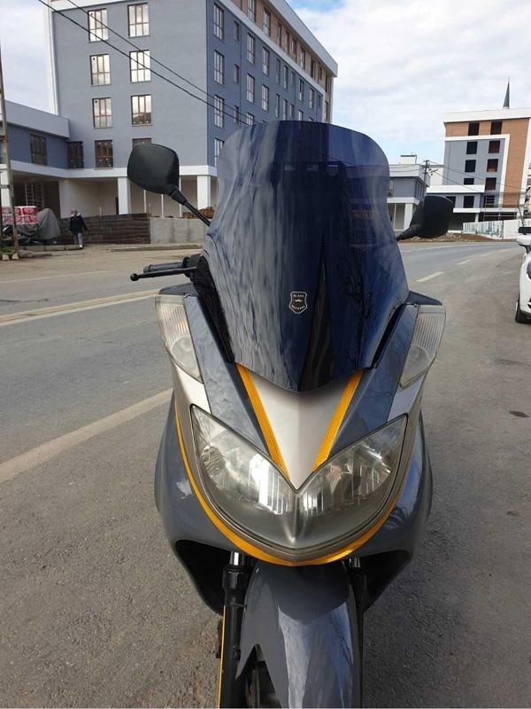 Yamaha Majesty 400 Siperlik Ön Cam 2005 2006 Model 68cm Siyah Renkli 4mm - Image 1