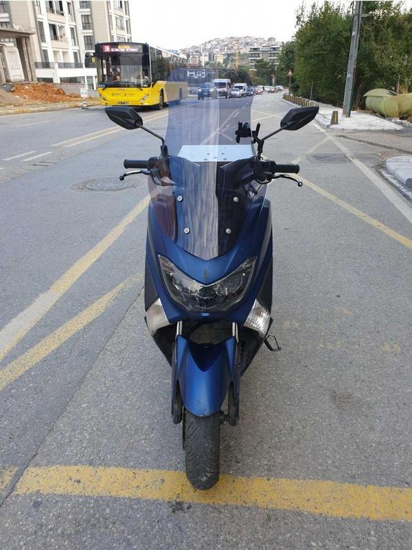 Yamaha Nmax Siperlik Ön Cam 2015 2020 Model 69cm Açıkfüme Renkli 4mm - Image 1