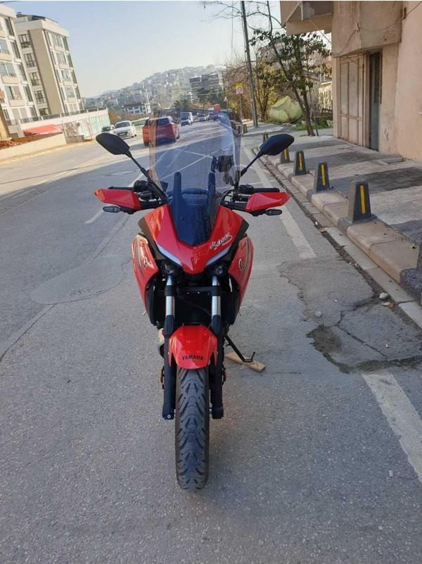 Yamaha Tracer 700 Siperlik Ön Cam 2022 2024 Model 59cm Açıkfüme Renkli 4mm - Image 1