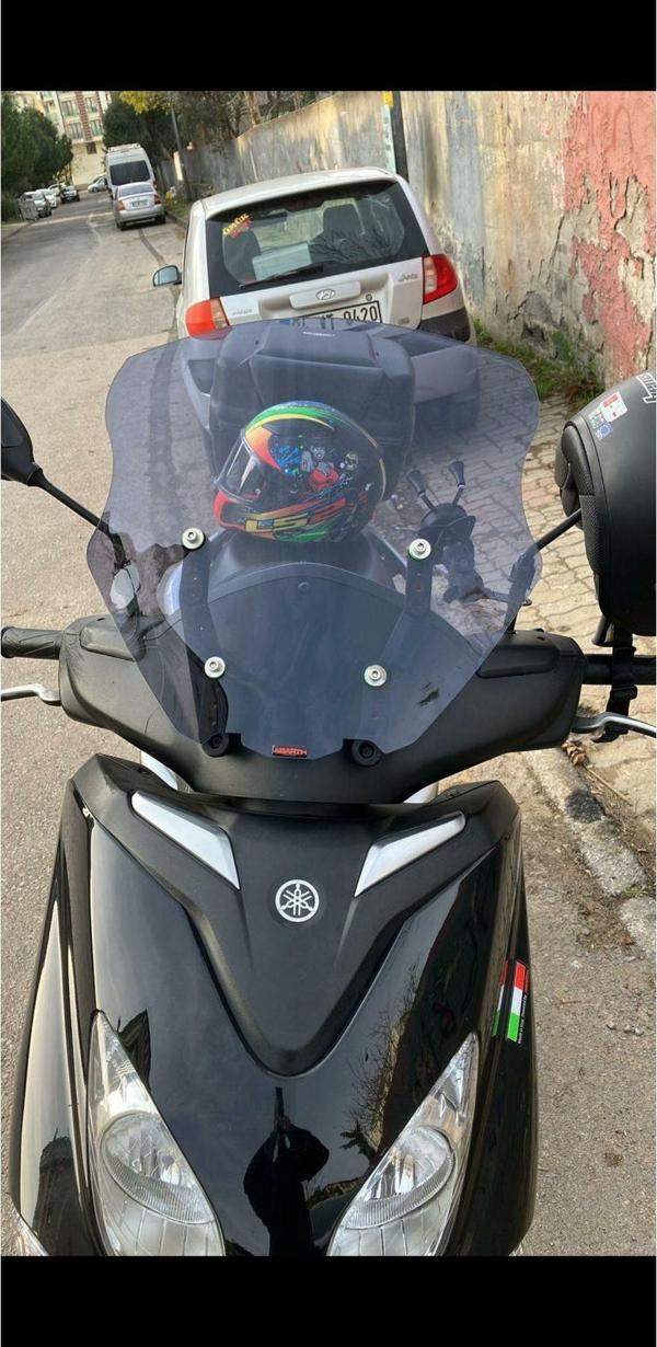 Yamaha Xcity 250 Siperlik Ön Cam 2011 2016 Model 40cm Açıkfüme Renkli 4mm - Image 1