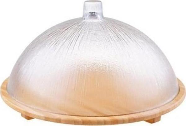 Bambum Kuga Cam Kapaklı Kek Fanusu 30 cm B3625 - Image 1