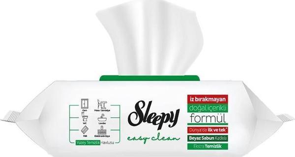 Sleepy Easy Clean Yüzey Temizlik Havlusu 100' lü - Image 1