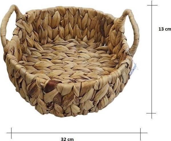 Panalı Naturel Yuvarlak Sepet XL Boy PNL-22096XL - Image 1