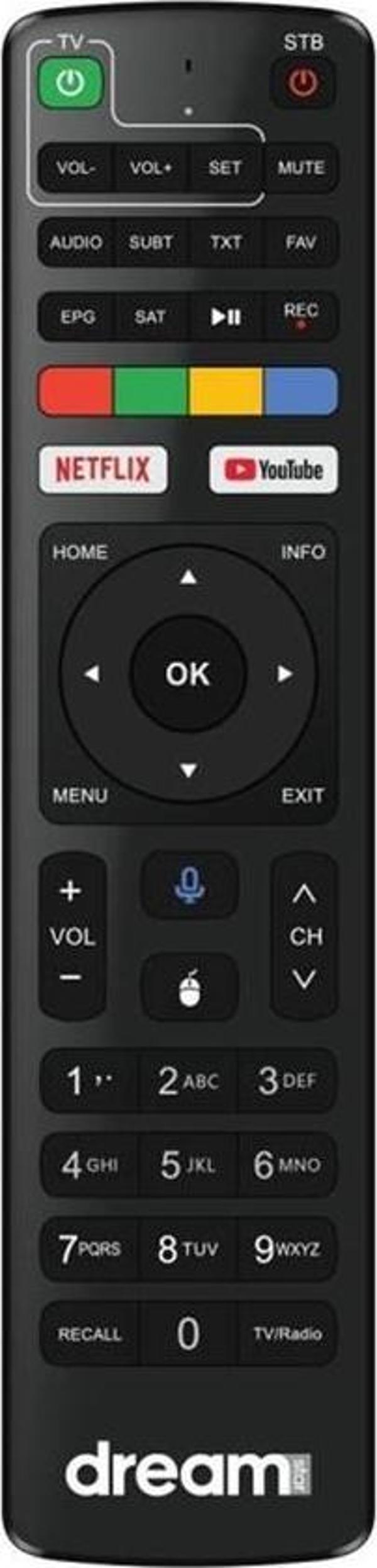 Dreamstar A5 Android Uydu Alıcı Kumanda - Image 1