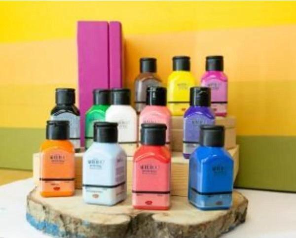 Artdeco 75 Ml Ana Renkler Akrilik Boya 12'li Set - Image 1