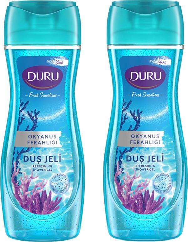 Duru Fresh Sensations Okyanus Ferahlığı Duş Jeli 650 ml 2 ADET - Image 1