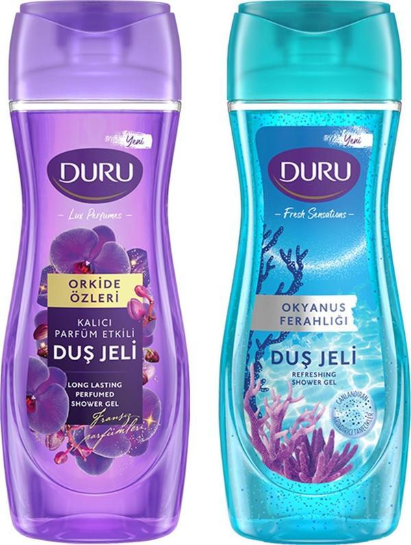Duru Okyanus Ferahlığı Duş Jeli 650 ml + Duru Orkide Özleri Duş Jeli 650 ml - Image 1