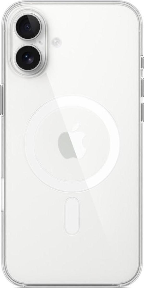 ScHitec İphone 16 Plus Magsafe Özellikli Şeffaf Kılıf - Image 1