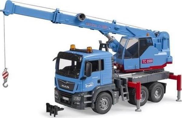 Bruder Man Tgs Vinç Mavi BR03771 Lisanslı Ürün - Image 1