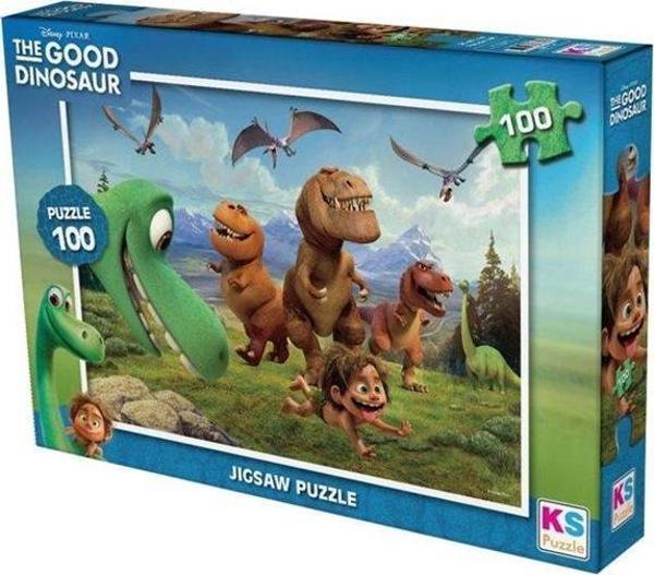 KS Games 100 Parça Puzzle The Good Dinasour Lisanslı Ürün - Image 1
