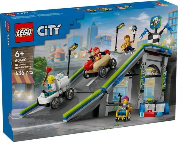 LEGO City 60460 No Limits: Race Car Ramp Track - Image 1