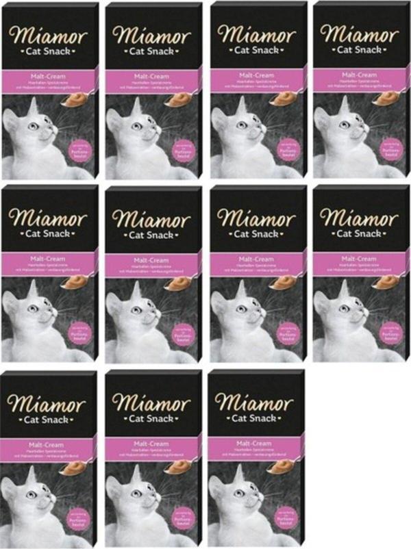 Miamor Cream Malt Maya Kedi Ödülü 6 X 15 Gr. 11 Li Paket - Image 1