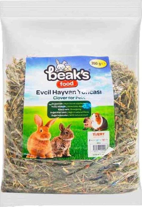 Beaks Kuru Yonca Kemirgen Otu 350 Gr - Image 1