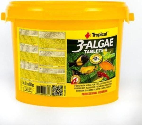 Tropical 100 Adet 3-Algea Tablet Balık Yemi - Image 1