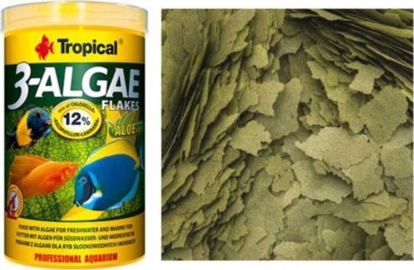 Tropical 3-Algae Flake Pul Yem 100 Gr. - Image 1