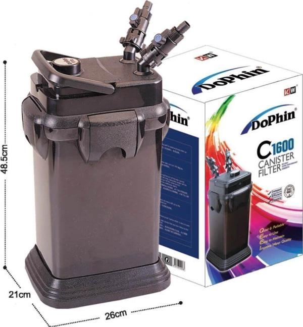 Dophin Akvaryum Dış Filtre 1600 L/H - Image 1