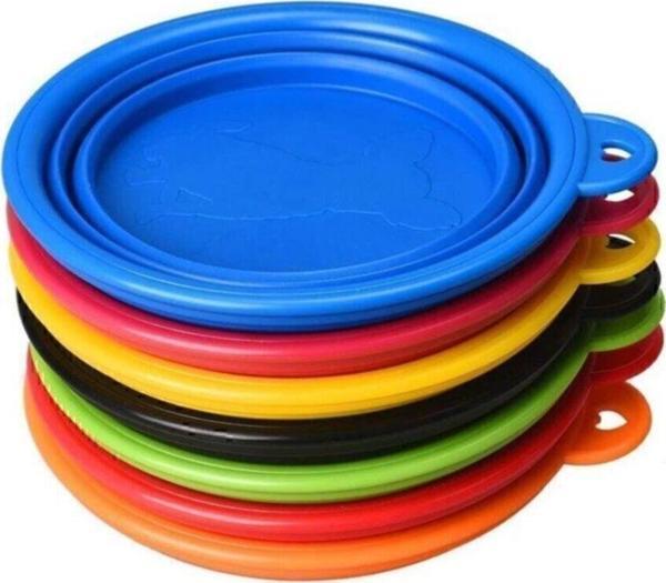 Oripet Katlanabilir Seyahat Silikon Köpek Mama Kabı 12 Oz 350 Ml - Image 1
