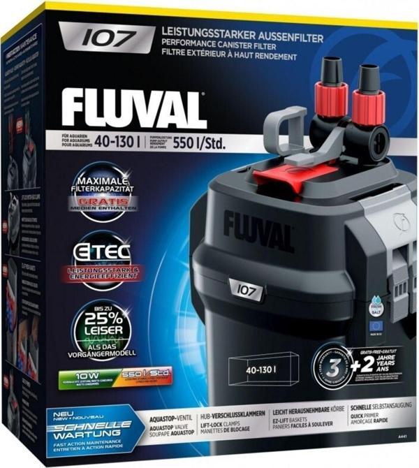Fluval 107 Dış Filtre 550Lt/Saat - Image 1