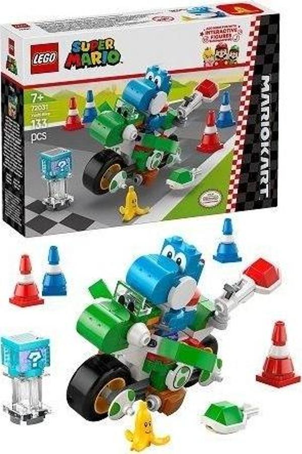 Lego Super Mario Kart Yoshi Bike 72031 - Image 1