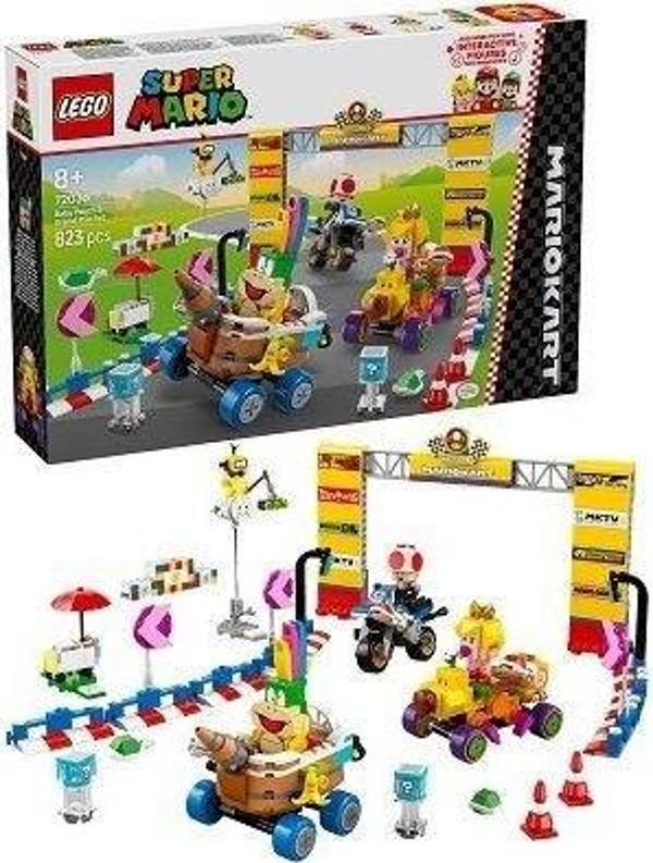 Lego Super Mario Kart Baby Peach & Grand Prix Set 72036 - Image 1