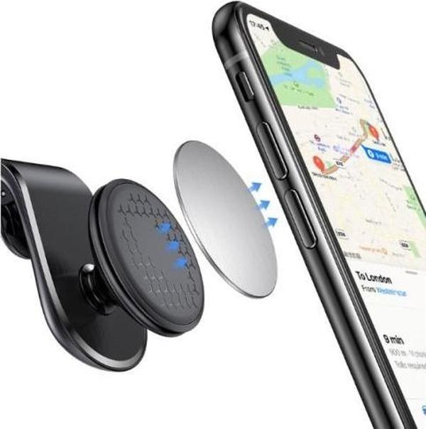 Araba Klimasına Takılan Mandallı Mıknatıslı Telefon Tutucu - Image 1
