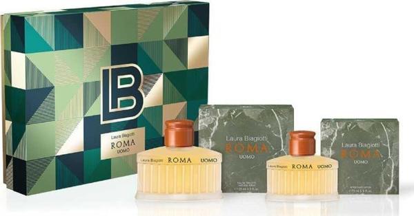 Laura LBF11A425 Biagiotti Roma Uomo Edt 125 ml Erkek  Set Parfüm - Image 1