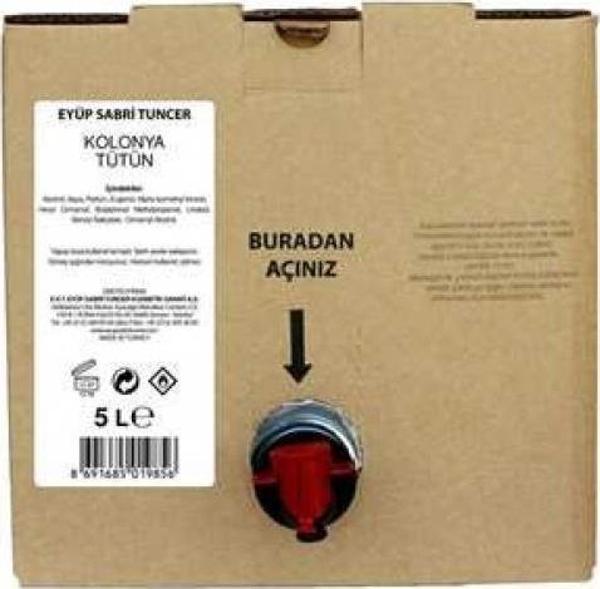 Tütün Kolonyası 5 Litre Bag İn Box Endüstriyel - Image 1