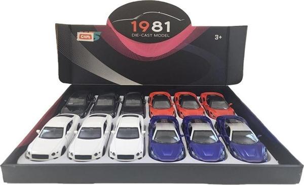 Ctoy Oyuncak Çek Bırak Kapıları Açılır Yarış Arabası 1:32 6632-45S (Karışık Renk 1 Adet) - Image 1